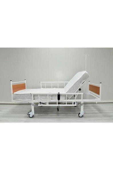 MEDİKALCİM 2 Motorlu Hasta Yatağı+Havalı Şişme Yatak+Alez - Resim 3