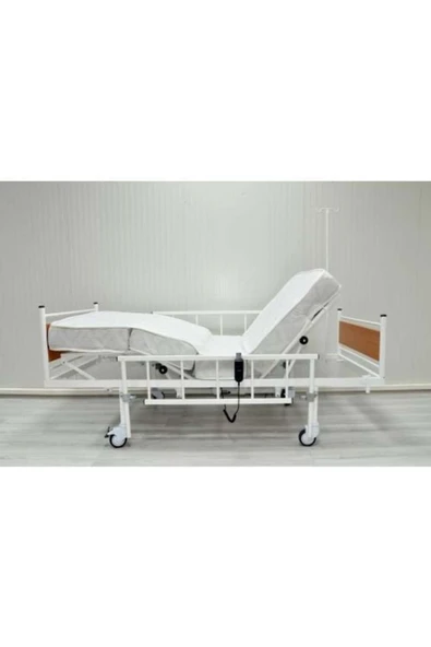 MEDİKALCİM 2 Motorlu Hasta Yatağı+Havalı Şişme Yatak+Alez - Resim 2