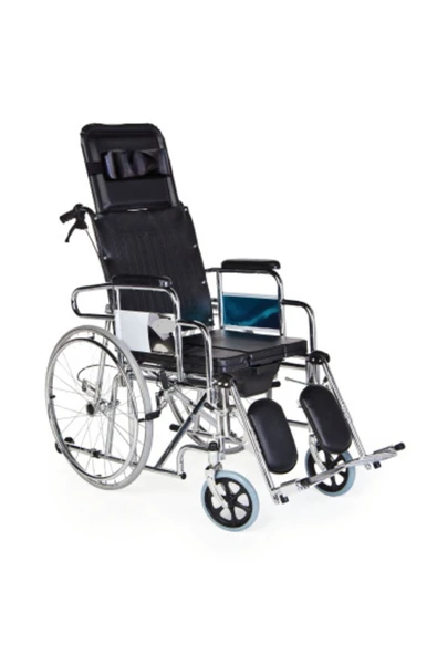 MEDİKALCİM Tuvaletli Standart Tekerlekli Sandalye ürün görseli 1