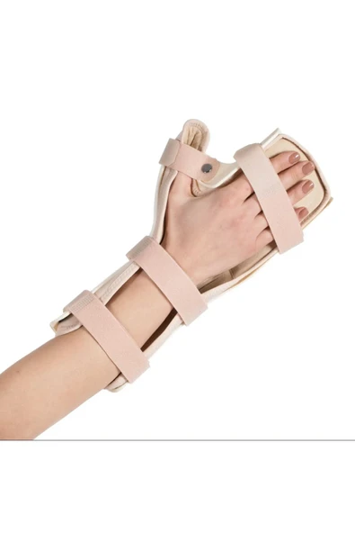 MEDİKALCİM W335 Termoplastik Statik El Bilek İstirahat Splinti Sağ El - Resim 2