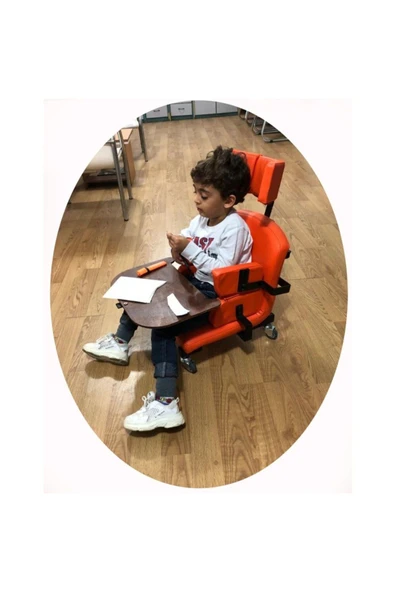 MEDİKALCİM Engelli Çocuk Oturma Sandalyesi Tekerlekli 6 İle 10 Yaş Arası - Resim 2