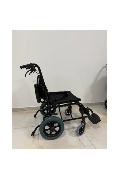Comfort Plus Dm863labj-12 Jet Black Transfer Alüminyum Tekerlekli Sandalye - Resim 3