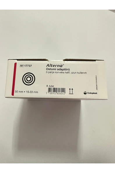 Coloplast Kolostomi Adaptörü Konveks 50mm . 15-33mm 5 Adet 17737 (sadece Adaptör) ürün görseli