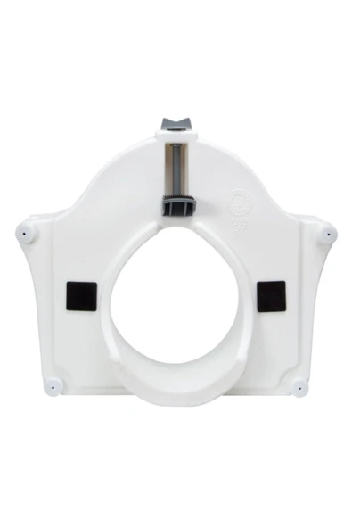 MEDİKALCİM Destekli Kulplu Kolçaklı Klozet Yükseltici Tuvalet Yükseltme Aparatı Wc Boyu Uzatıcı - Resim 3