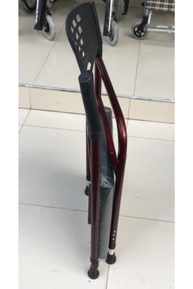 MEDİKALCİM Deri Döşemeli Hasta Tuvaleti Klozeti Sandalyesi - Resim 2