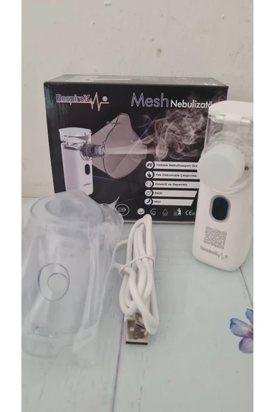 Respirox Şarjlı Mini Mesh Nebulizatör - Resim 3