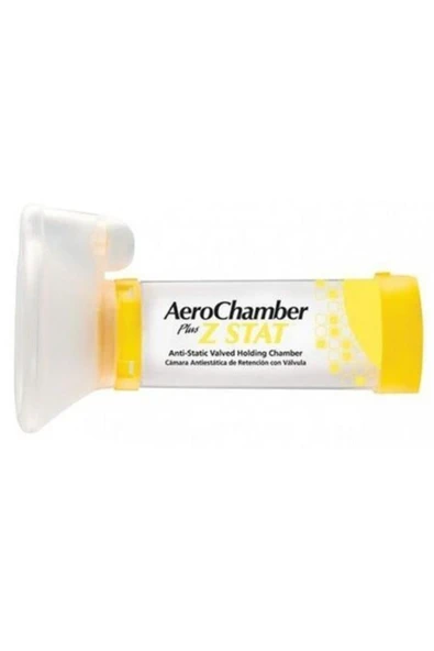 Aerochamber Aero Chamber Plus Z Stat Sarı 1-5 Yaş Arası Ayıcıklı Model ürün görseli