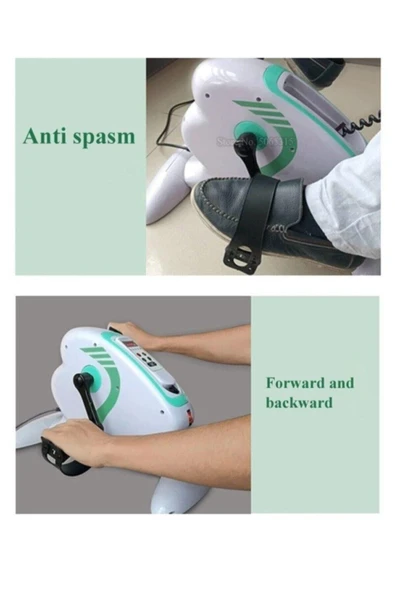 MEDİKALCİM Ev Tipi Elektrikli Egzersiz Bisikleti, Motorlu El Kol Ayak Egzersiz Pedalı - 3