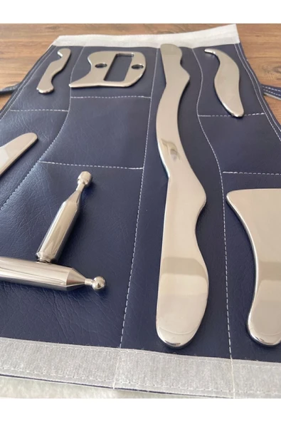 Grastontools Graston Tools 7li Set Deri Kılıflı - Resim 2