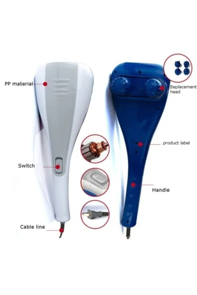 Ferminex Çift Motorlu Titreşimli Masaj Aleti Göbek Selülit Cihazı Incelme Eritme Cihazı - Resim 3