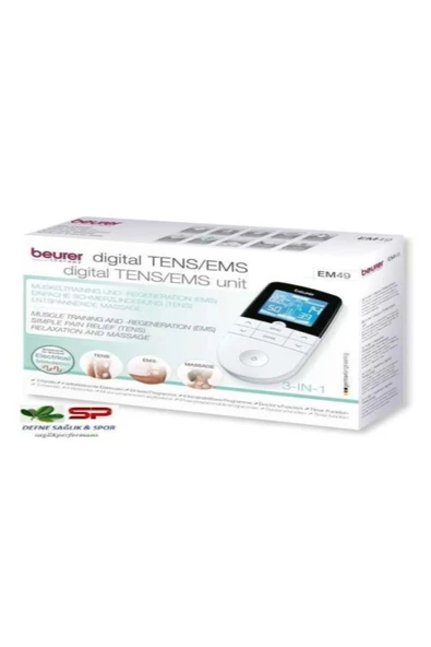 Beurer Em 49 Dijital Ems Ve Tens Masaj Cihazı Aleti Alman Malı - Resim 3