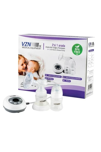VZN 2'si 1 Arada Elektrikli Göğüs Pompası - Resim 2