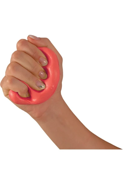 MEDİKALCİM Theraflex El Egzersiz Hamuru Kırmızı 57 Gr - Resim 2