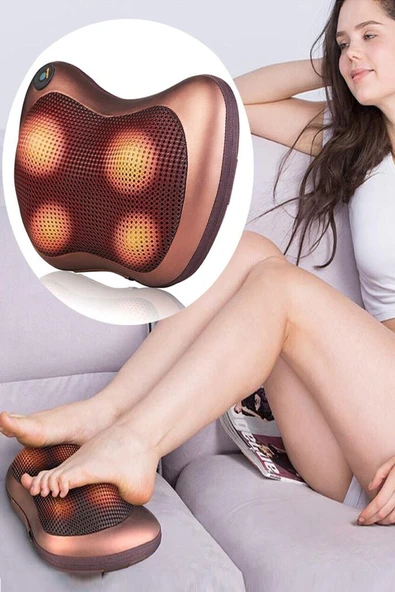 MEDİKALCİM Masaj Aleti Yastığı Ovmalı Yastık Çift Motorlu - Resim 2