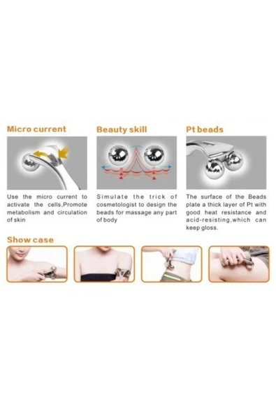 MEDİKALCİM 3D Massager Bilyalı Sıkılaştırılı Masaj Aleti - Resim 2