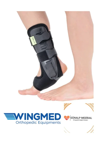 Wingmed W624 Pedli Ayak Bileklik Plus Cırt Ayarlı Standart Beden ürün görseli