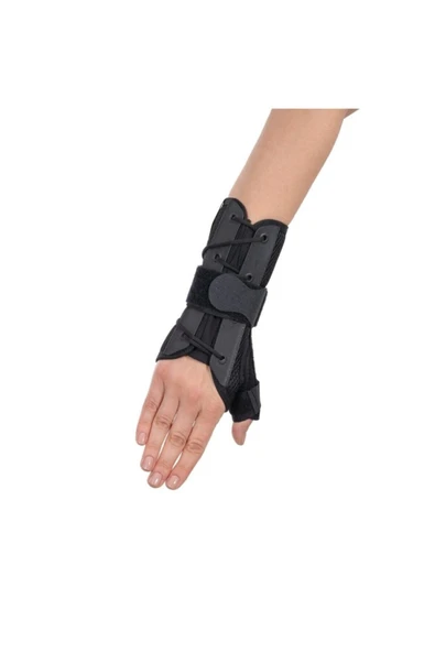 MEDİKALCİM Wıngmed Bağcıklı Başparmak Destekli El Bilek Ateli Fileli - Beden: Sağ (w 320-sag) ürün görseli