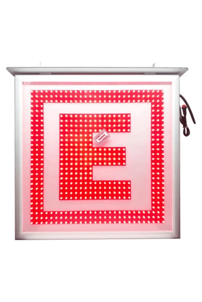 3D Eczane Tabelası E Logo Led Tabela - Resim 3