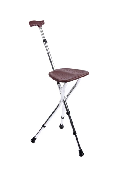 MEDİKALCİM Oturaklı Baston Yüksekliği Ayarlanır ürün görseli