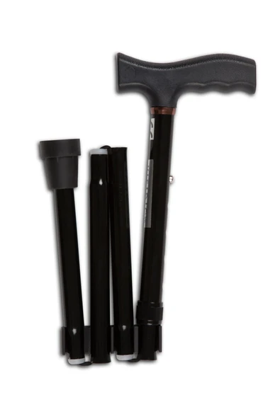 mon petit Loco Karadeniz Medikal Siyah Katlanabilir Baston - Resim 2