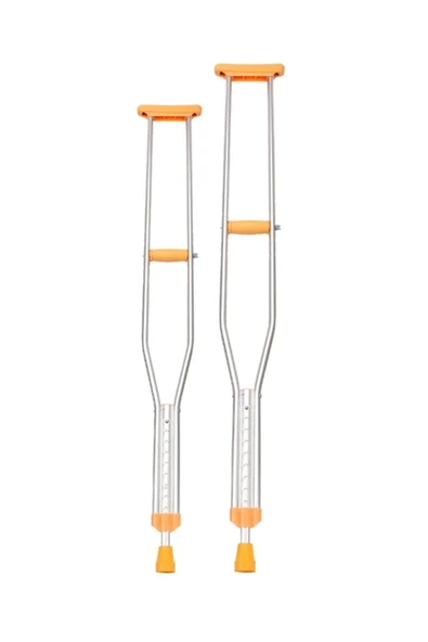 MEDİKALCİM Koltuk Değneği 2 Adet MEDİUM Beden 160-180 CM Boylular İçin ürün görseli