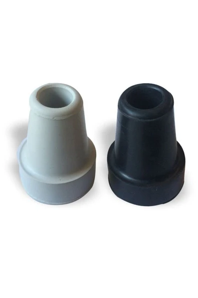 MEDİKALCİM Koltuk Değneği Lastiği Gri 10 Adet ürün görseli