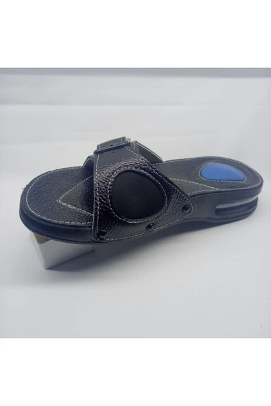 Yorulmam Vıxen Topuk Dıkenı Ortopedik Zenne Terlik 100%100 Hakiki Deri Terlik - Resim 2