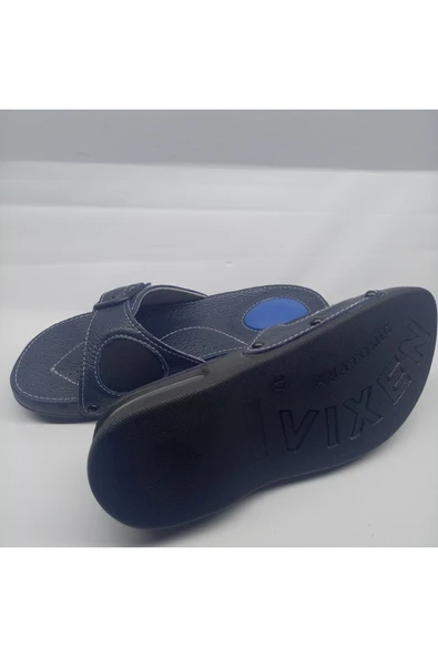 Yorulmam Vıxen Topuk Dıkenı Ortopedik Zenne Terlik 100%100 Hakiki Deri Terlik - Resim 3