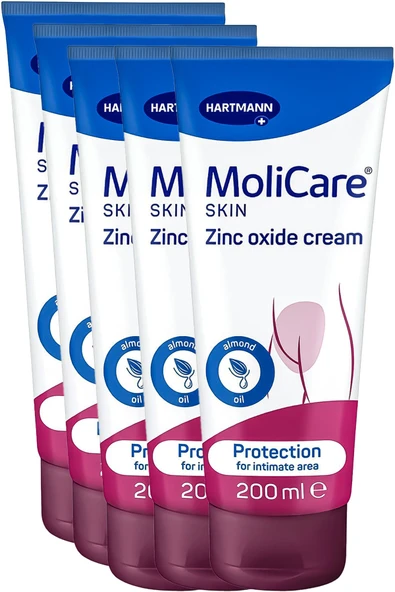 Hartmann Molicare Skin Koruyucu Krem Çinkolu 5'li Set 200 ml ürün görseli