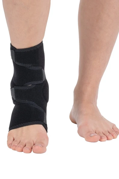 MEDİKALCİM Malleol Destekli Ayak Bileklik +8 Bandajı Çift Pedli Bilek Ağrısı Üts Kayıtlı - Resim 2