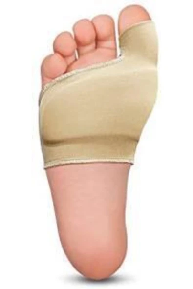 MEDİKALCİM F-42-46/47 Kumaş Kaplı Silikon Metatars Ve Ayak Baş Parmak Hallux Valgus Koruyucu - 1
