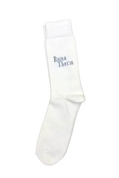 MEDİKALCİM 50% Angora, 30% Pamuk, 20% PYAMİD Angora Çorap Angora Tavşan Yünü Çorabı Dokuma Beyaz Sportswear - Resim 2