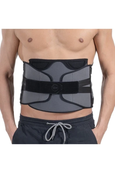 Wingmed Unisex Siyah Lumbosakral Korse - Resim 3