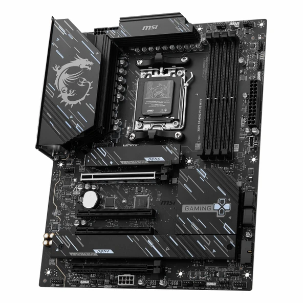 MSI X870 Gaming Plus WiFi DDR5 (8200MHz)OC M.2 HDMI/USB-C PCIe 5.0 AM5 ATX Anakart - Resim 3