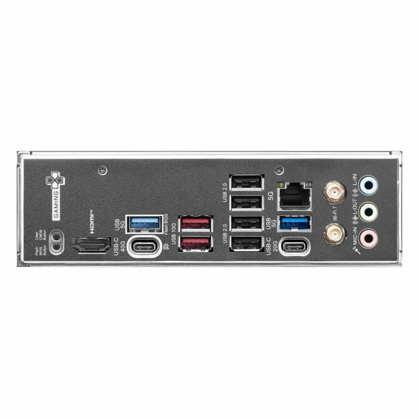 MSI X870 Gaming Plus WiFi DDR5 (8200MHz)OC M.2 HDMI/USB-C PCIe 5.0 AM5 ATX Anakart - Resim 4