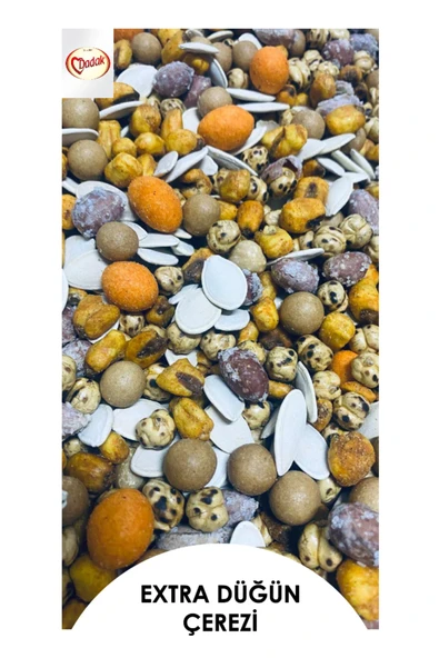 Dadak Lokum ve Kuruyemiş Extra Düğün Çerezi 1 kg - Resim 2