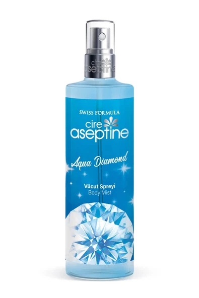 Cire Aseptine Aqua Diamond Vücut Spreyi 200 ml - Resim 2