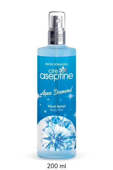 Cire Aseptine Aqua Diamond Vücut Spreyi 200 ml ürün görseli