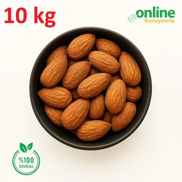 Kavrulmuş Yerli Badem 10 kg - Resim 2