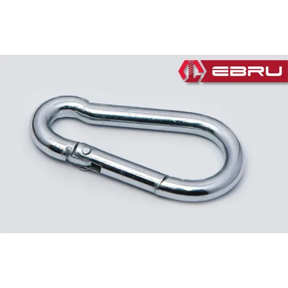 Yaylı Karabina, Çengel, Kanca 12mm - 10 Adet ürün görseli