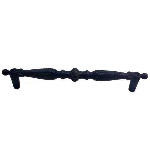 Antika Tarz Dekoratif Pirinç Yeni Sütun Mobilya Kulbu - 160mm, Oksit - 1