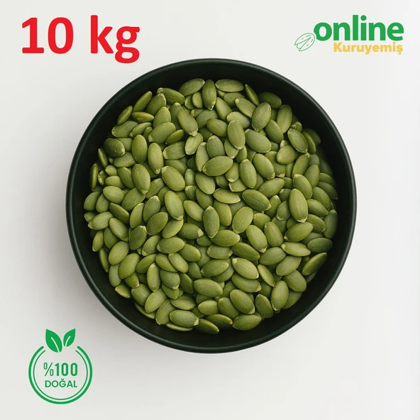 Kabak Çekirdeği İçi Çiğ 10 kg - Resim 2