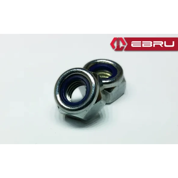 Altıköşe Fiberli Somun M8 - 100 Adet ürün görseli 1