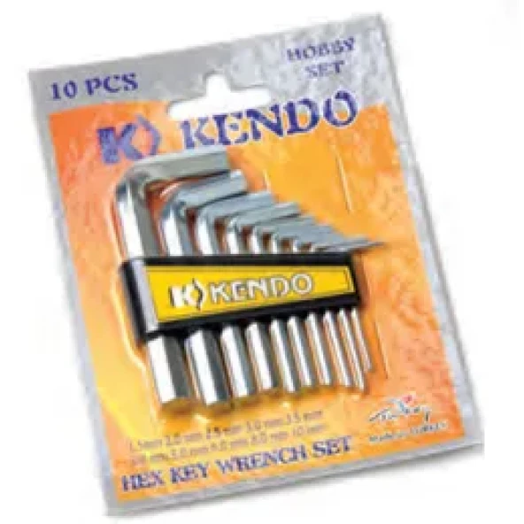 6 Köşe Alyan Seti 10 Parça ürün görseli