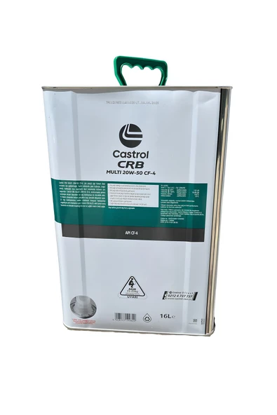 Castrol Crb Multi 20w/50 Cf-4 16 Litre Ticari Ve Ağır Vasıtalar Için Motor Yağı - Resim 3