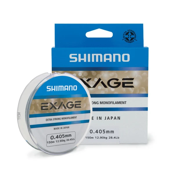 Shimano Exage Monofilament Misina 150mt 0.40mm 12.90kg - 1