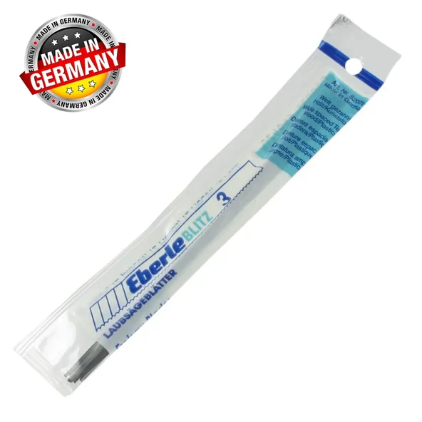 Blitz Düz Ahşap Plastik Kıl Testere Ağzı No:1 - 12 Adet ürün görseli