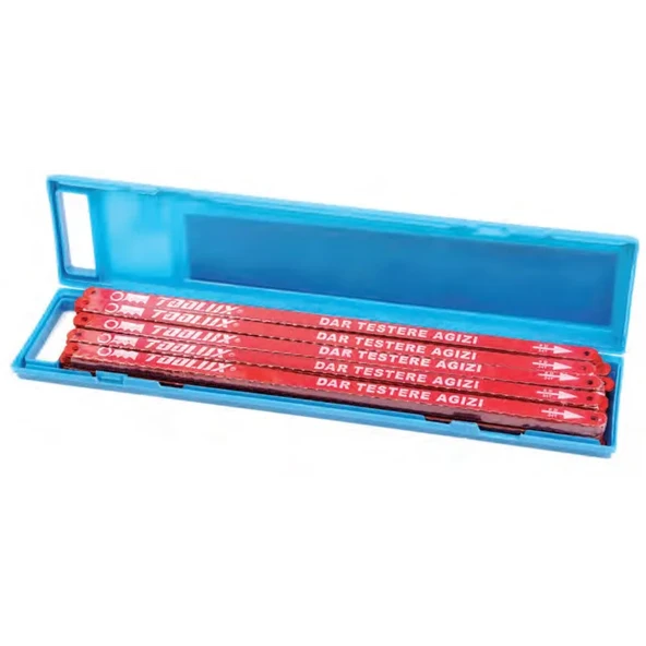 Dar Demir Testere Ağzı Çift Taraflı - 10 Adet ürün görseli