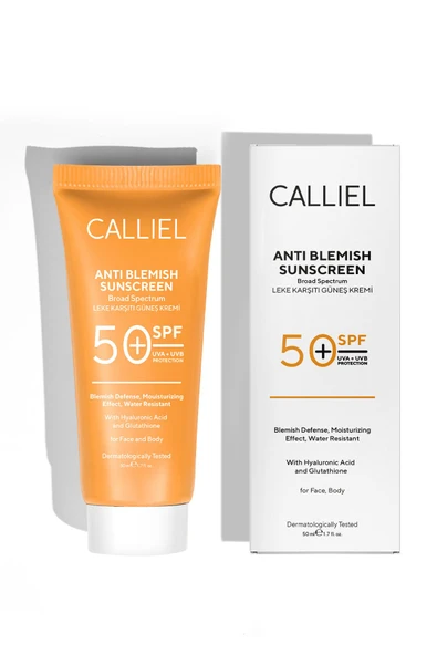 Leke Karşıtı Tüm Ciltler Için Yüksek Korumalı 50 Spf Güneş Kremi Glutatyon Etkili 50 ml - Resim 6
