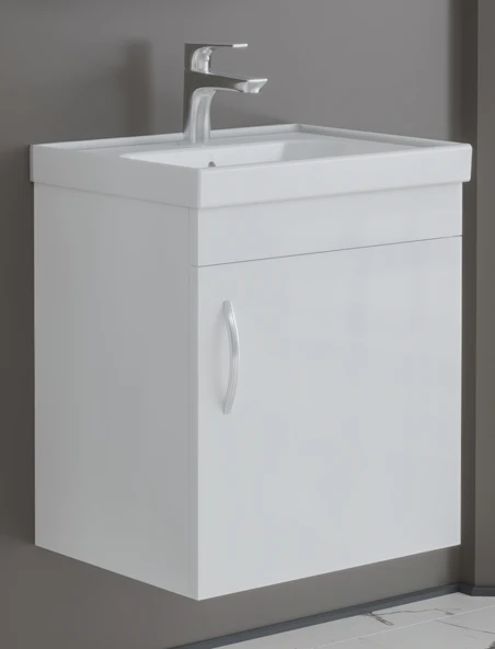 Luzia 50 Cm Mdf Banyo Dolabı - Resim 2